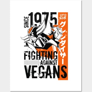 046 Grendizer Retro Vegan Posters and Art